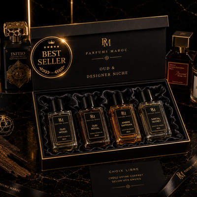 Coffret Oud &amp; Designer — 4 Parfums 30ml | Premium